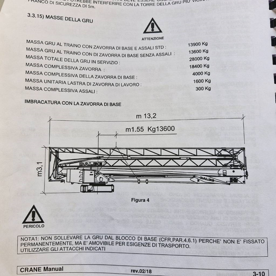 Cần cẩu tháp Dalbe Dalbe DB 50 1er Main /Certificat CE Non Endommagée: hình 34