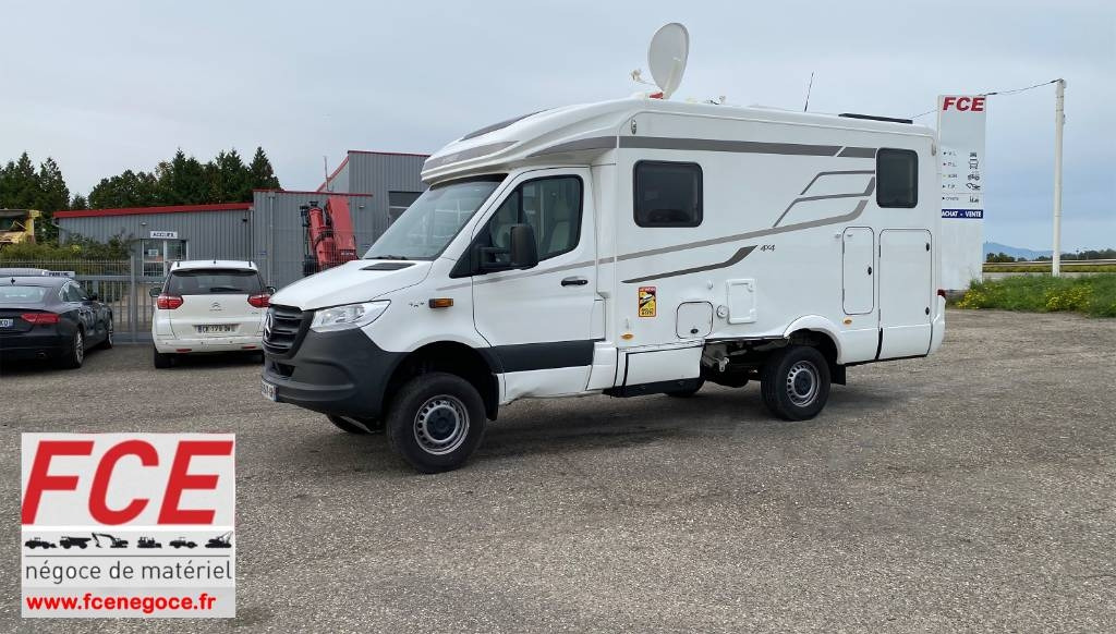 Hymer ML-T 570 -Mercedes 419 CDI 190 4x4 1er Main - Xe cắm trại bán tích hợp: hình 1 Hymer ML-T 570 -Mercedes 419 CDI 190 4x4 1er Main - Xe cắm trại bán tích hợp: hình 1