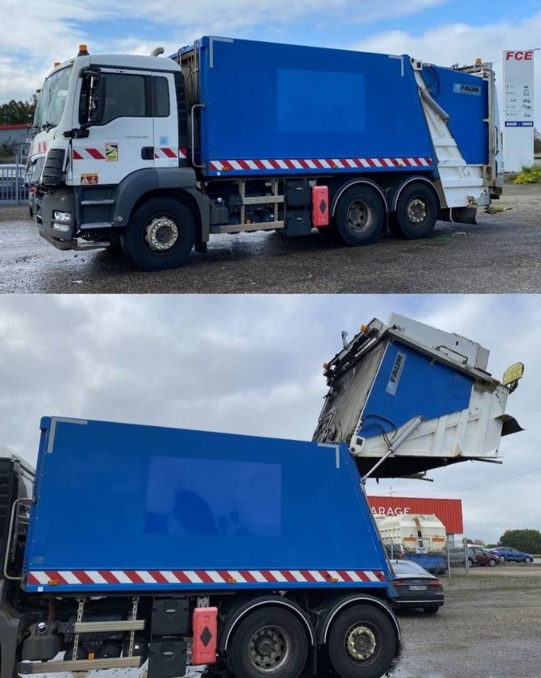 MAN TGS 26.360-6x2 FAUN VR5Z/ZÖLLER endommagé - Xe tải chở rác: hình 2 MAN TGS 26.360-6x2 FAUN VR5Z/ZÖLLER endommagé - Xe tải chở rác: hình 2