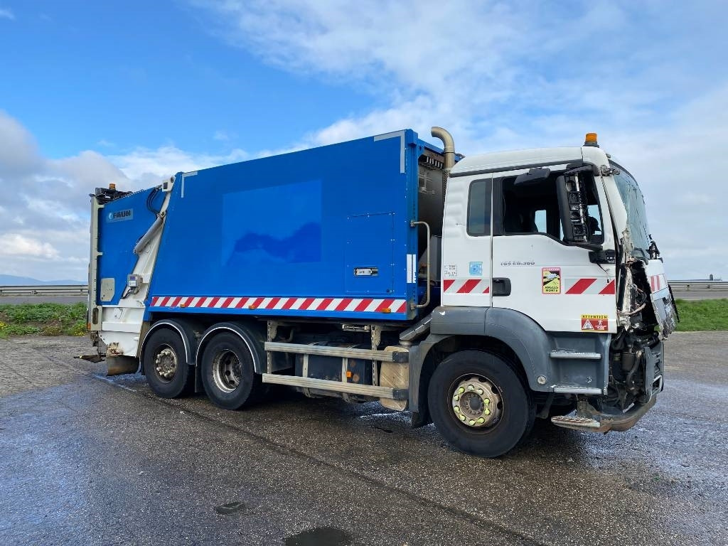 MAN TGS 26.360-6x2 FAUN VR5Z/ZÖLLER endommagé - Xe tải chở rác: hình 4 MAN TGS 26.360-6x2 FAUN VR5Z/ZÖLLER endommagé - Xe tải chở rác: hình 4