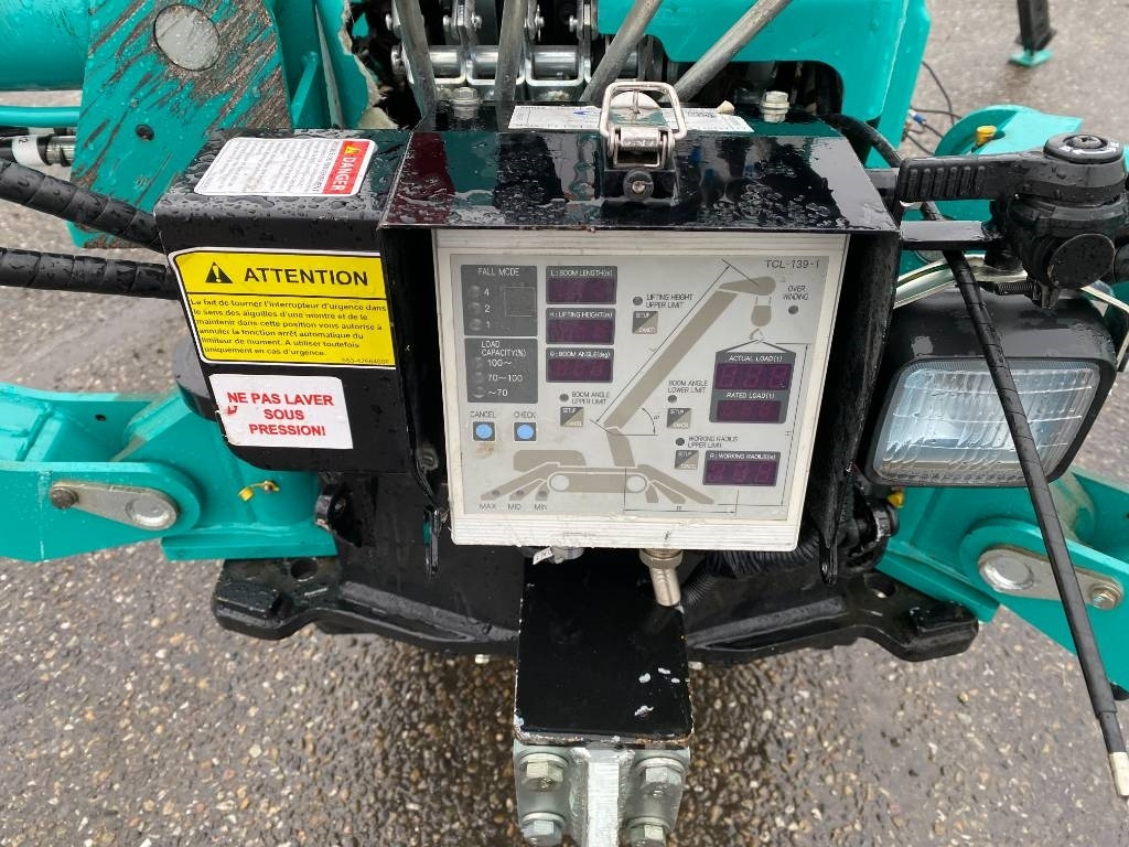 Cần cẩu bánh xích Maeda MC 174 CRM 1er Main Origine Française endommagée: hình 9