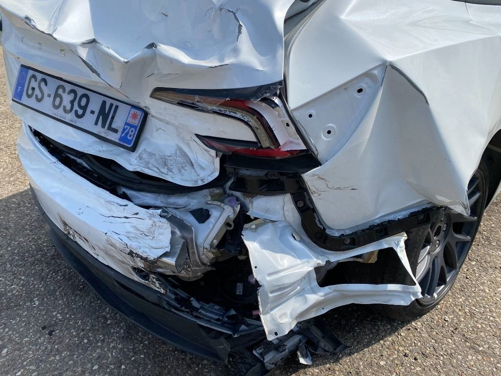 Xe hơi Tesla MODEL 3 5YJ3 Carte Grise Française endommagée: hình 38