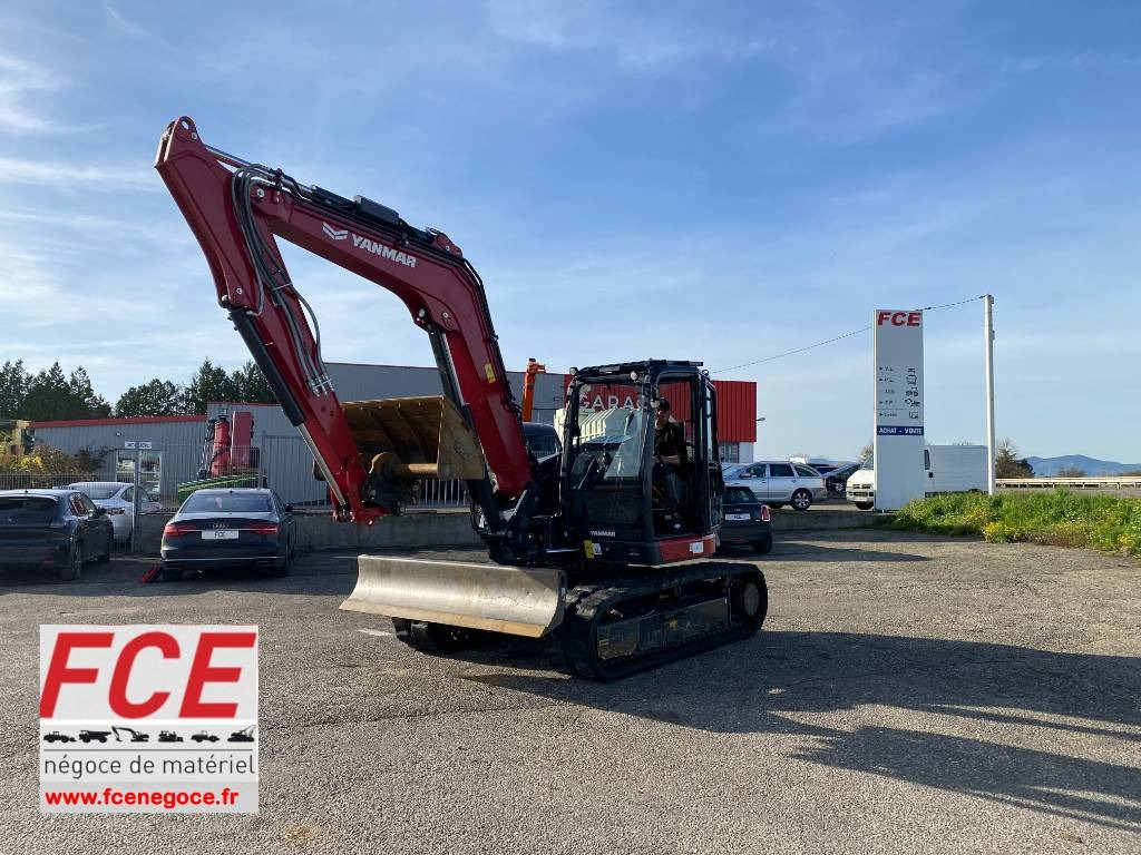 Yanmar SV 100-7 1er Main/Certificat CE endommagée - Máy xúc bánh xích: hình 1 Yanmar SV 100-7 1er Main/Certificat CE endommagée - Máy xúc bánh xích: hình 1