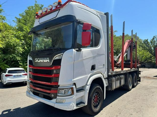 Scania R 650 - Xe chở gỗ, Xe cẩu tự hành: hình 3 Scania R 650 - Xe chở gỗ, Xe cẩu tự hành: hình 3