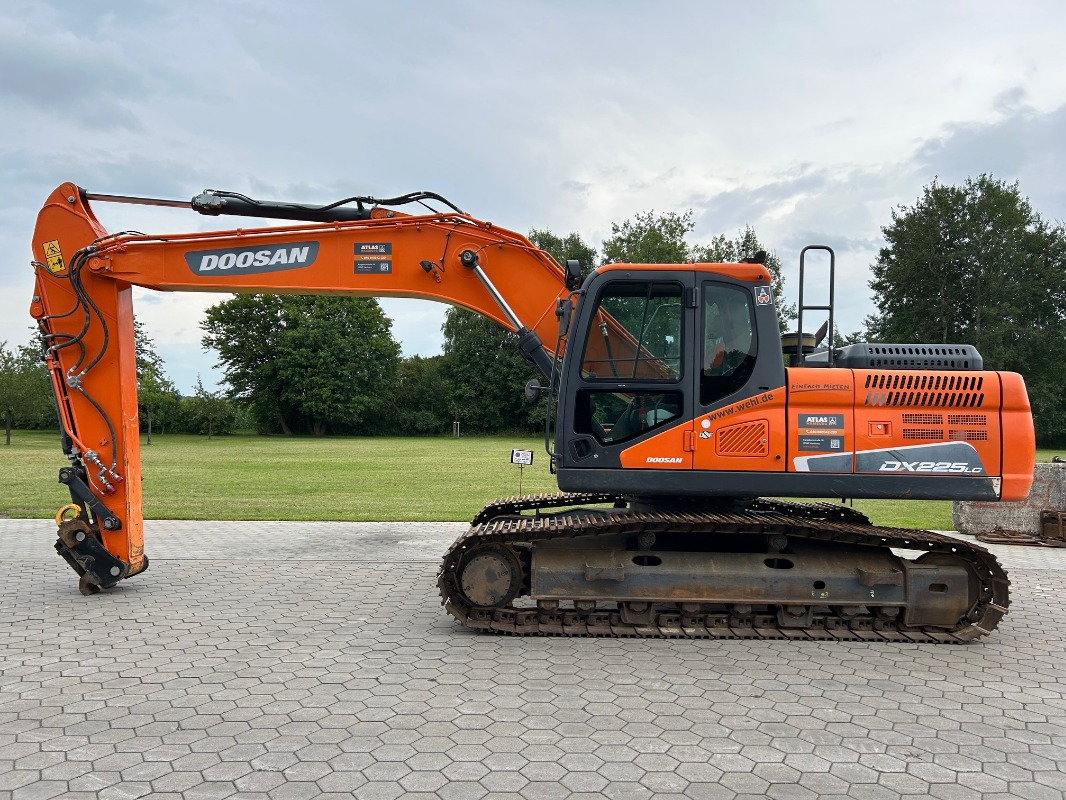 Doosan DX225LC-5 - Máy xúc bánh xích: hình 3 Doosan DX225LC-5 - Máy xúc bánh xích: hình 3