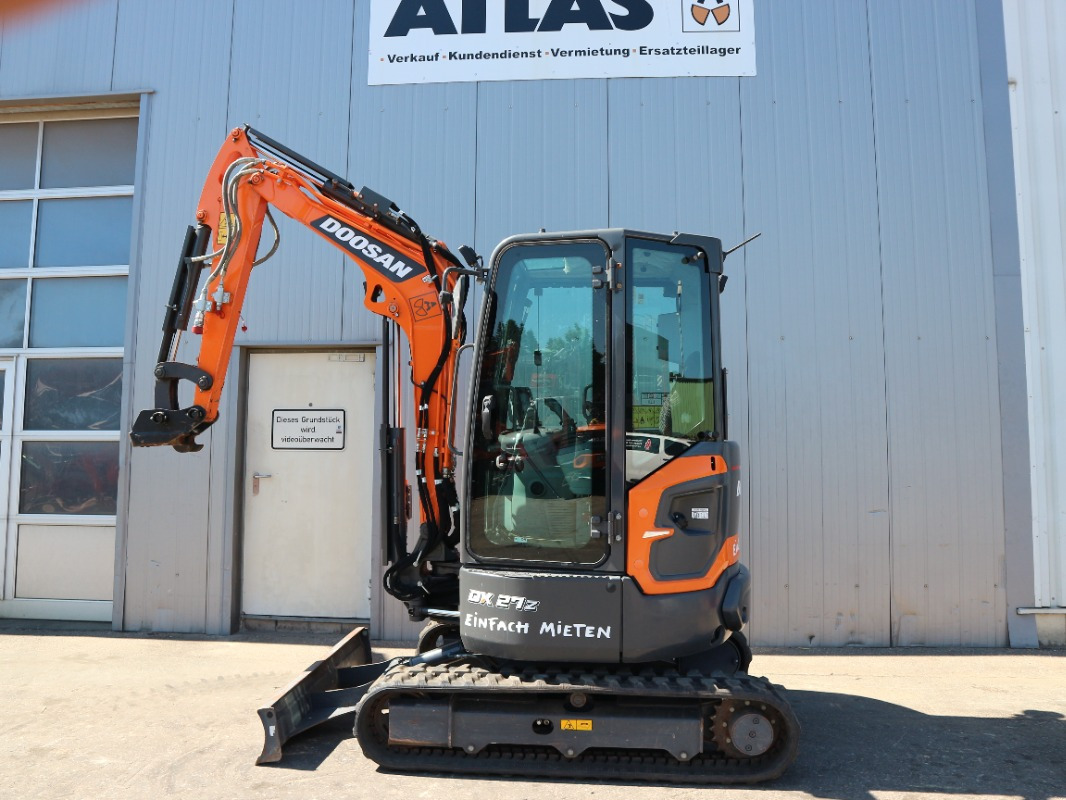 Doosan DX27Z-7 - Máy xúc mini: hình 2 Doosan DX27Z-7 - Máy xúc mini: hình 2