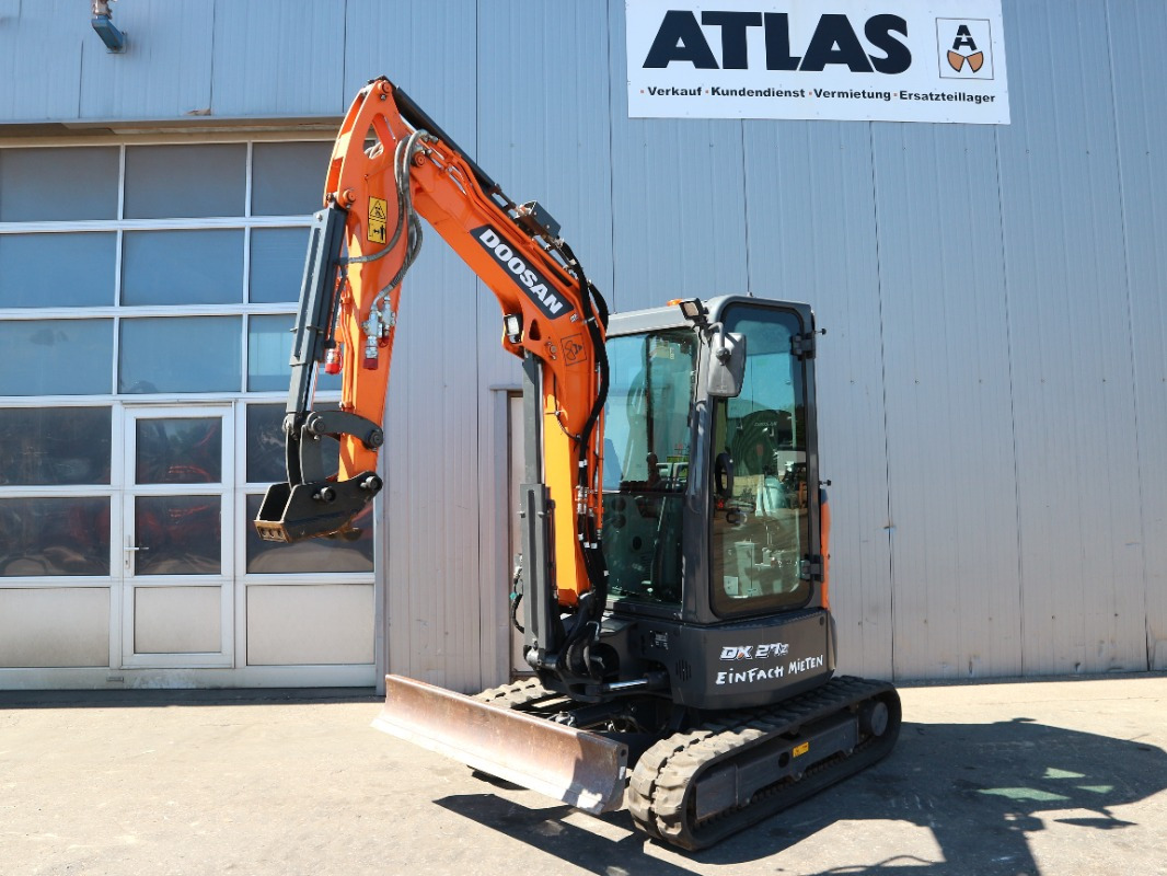Doosan DX27Z-7 - Máy xúc mini: hình 1 Doosan DX27Z-7 - Máy xúc mini: hình 1