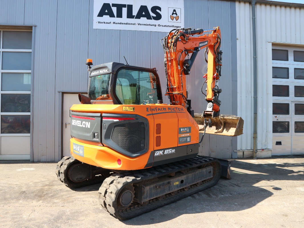 Doosan DX85R-7 - Máy xúc mini: hình 3 Doosan DX85R-7 - Máy xúc mini: hình 3