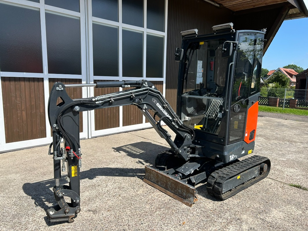 Eurocomach 18ZT - Máy xúc mini: hình 1 Eurocomach 18ZT - Máy xúc mini: hình 1