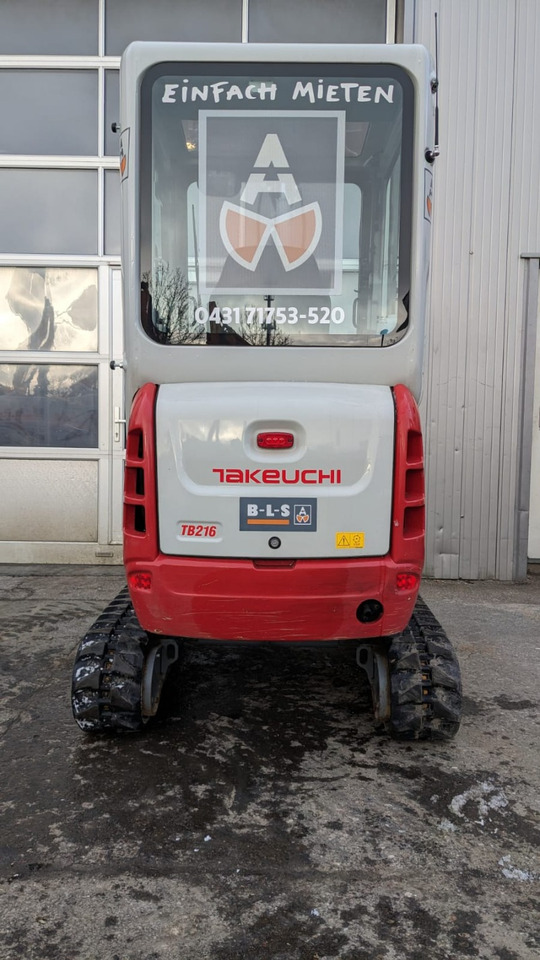 Takeuchi TB216AV4 - Máy xúc mini: hình 2 Takeuchi TB216AV4 - Máy xúc mini: hình 2