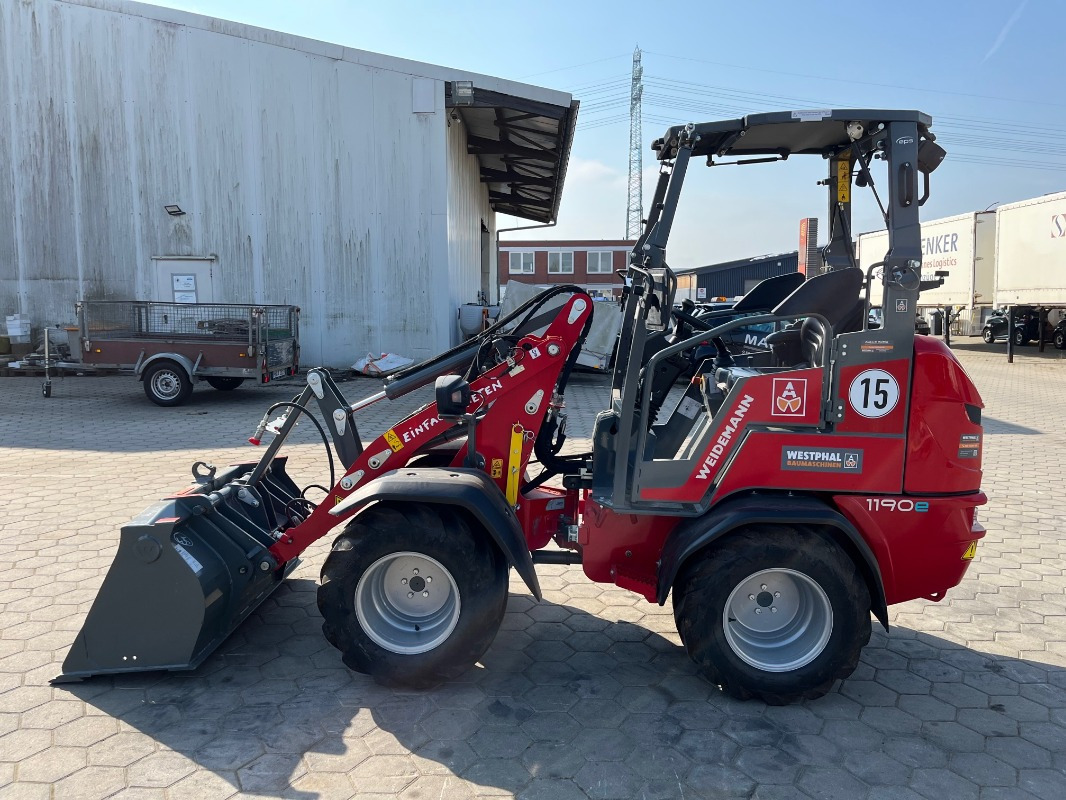 Weidemann WM1190E - Máy xúc lật bánh lốp: hình 3 Weidemann WM1190E - Máy xúc lật bánh lốp: hình 3