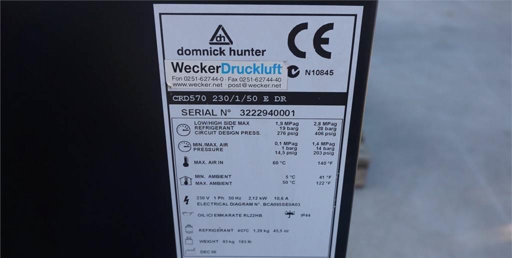 INNE OSUSZACZ ZIĘBNICZY DOMNICK HUNTER 9,50M3/MIN - Máy nén khí: hình 2 INNE OSUSZACZ ZIĘBNICZY DOMNICK HUNTER 9,50M3/MIN - Máy nén khí: hình 2