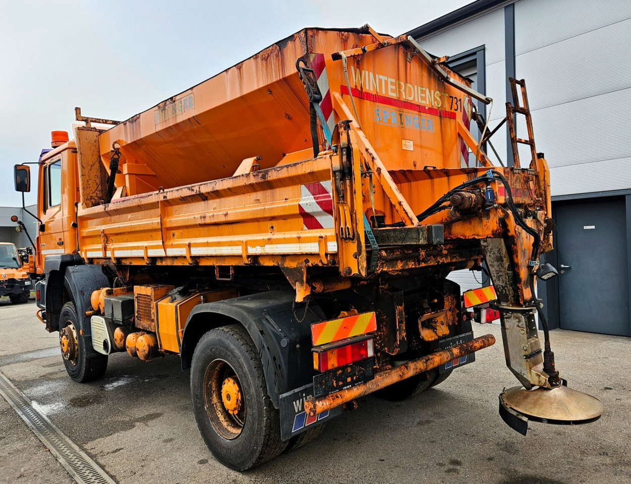 MAN FE 19.310 4x4 BL Winterdienst Band Streuer - Xe ben: hình 3 MAN FE 19.310 4x4 BL Winterdienst Band Streuer - Xe ben: hình 3