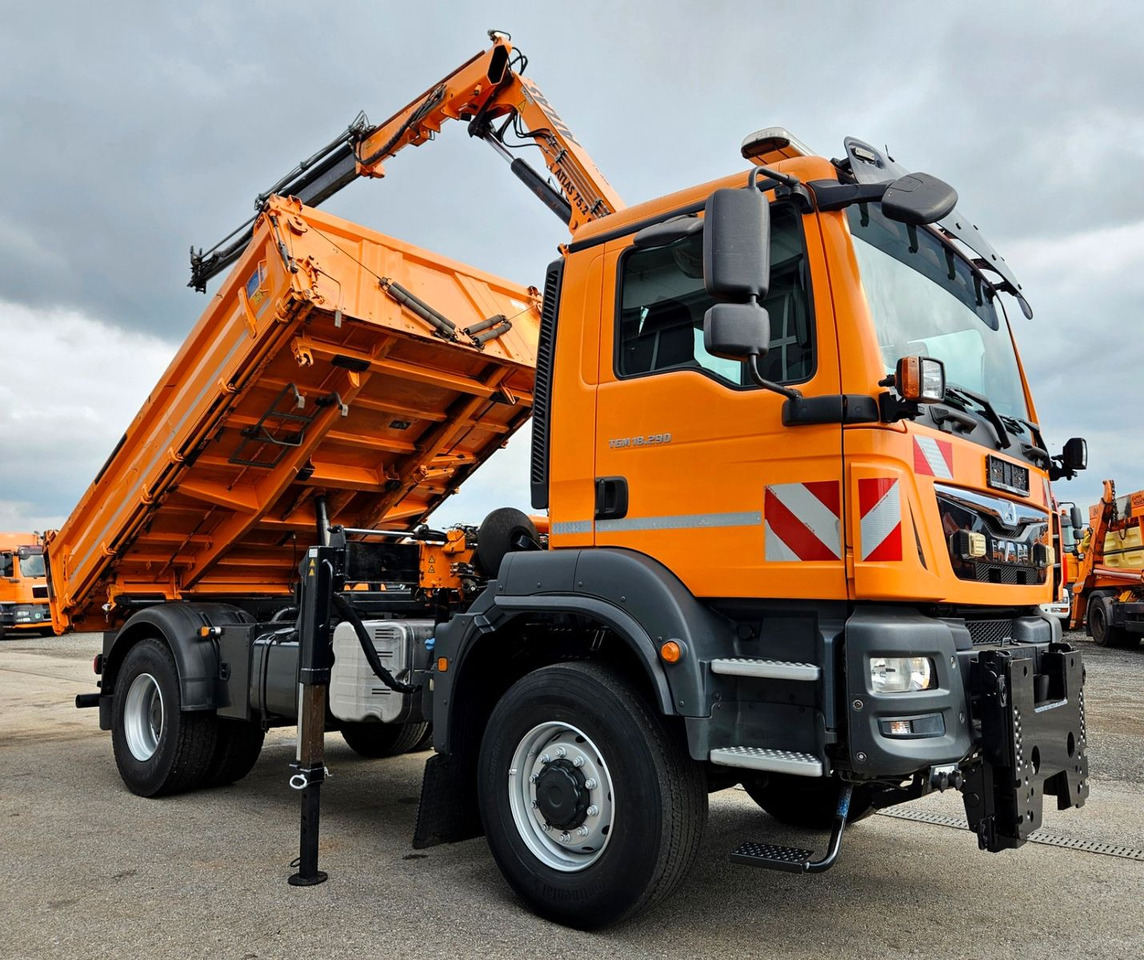 MAN TGM 18.290 4x4 Atlas 75.2 Kran Funk Euro6 - Xe ben, Xe cẩu tự hành: hình 1 MAN TGM 18.290 4x4 Atlas 75.2 Kran Funk Euro6 - Xe ben, Xe cẩu tự hành: hình 1