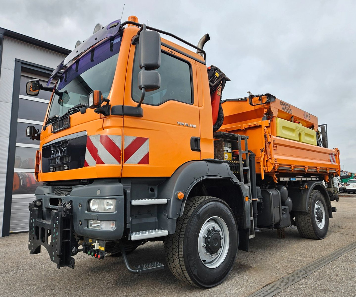 MAN TGM 18.290 4x4 Palfinger PK7001 Kran Funk Euro5 - Xe ben, Xe cẩu tự hành: hình 4 MAN TGM 18.290 4x4 Palfinger PK7001 Kran Funk Euro5 - Xe ben, Xe cẩu tự hành: hình 4
