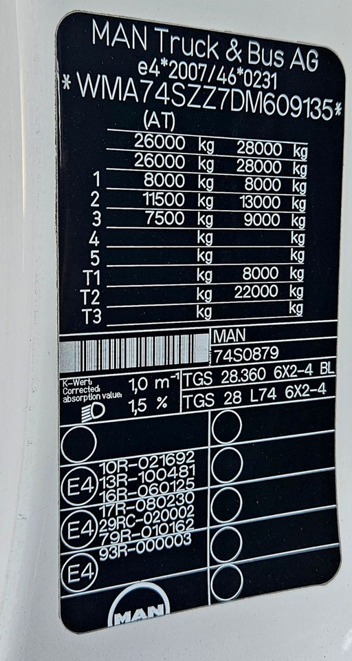 Xe tải chở rác MAN TGS 28.360 MUT FAUN Variopress EEV: hình 12