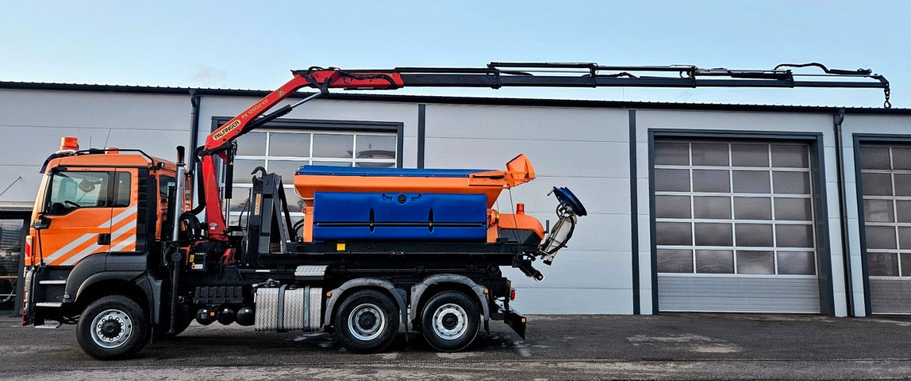 MAN TGS 28.400 6x4-4 BL Palfinger PK12002 Kran Euro5 - Xe tải nâng móc, Xe cẩu tự hành: hình 2 MAN TGS 28.400 6x4-4 BL Palfinger PK12002 Kran Euro5 - Xe tải nâng móc, Xe cẩu tự hành: hình 2