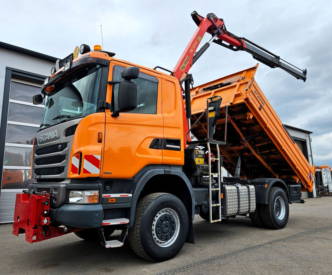 Scania G360 4x4 Palfinger PK11002 Kran Euro5 - Xe ben, Xe cẩu tự hành: hình 5 Scania G360 4x4 Palfinger PK11002 Kran Euro5 - Xe ben, Xe cẩu tự hành: hình 5
