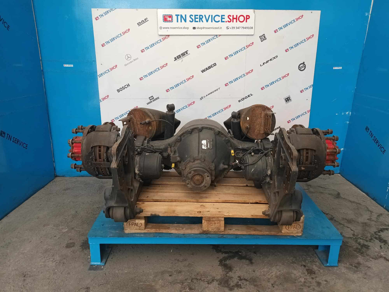 Assale posteriore Renault Magnum E5 - Trục và các bộ phận: hình 1 Assale posteriore Renault Magnum E5 - Trục và các bộ phận: hình 1