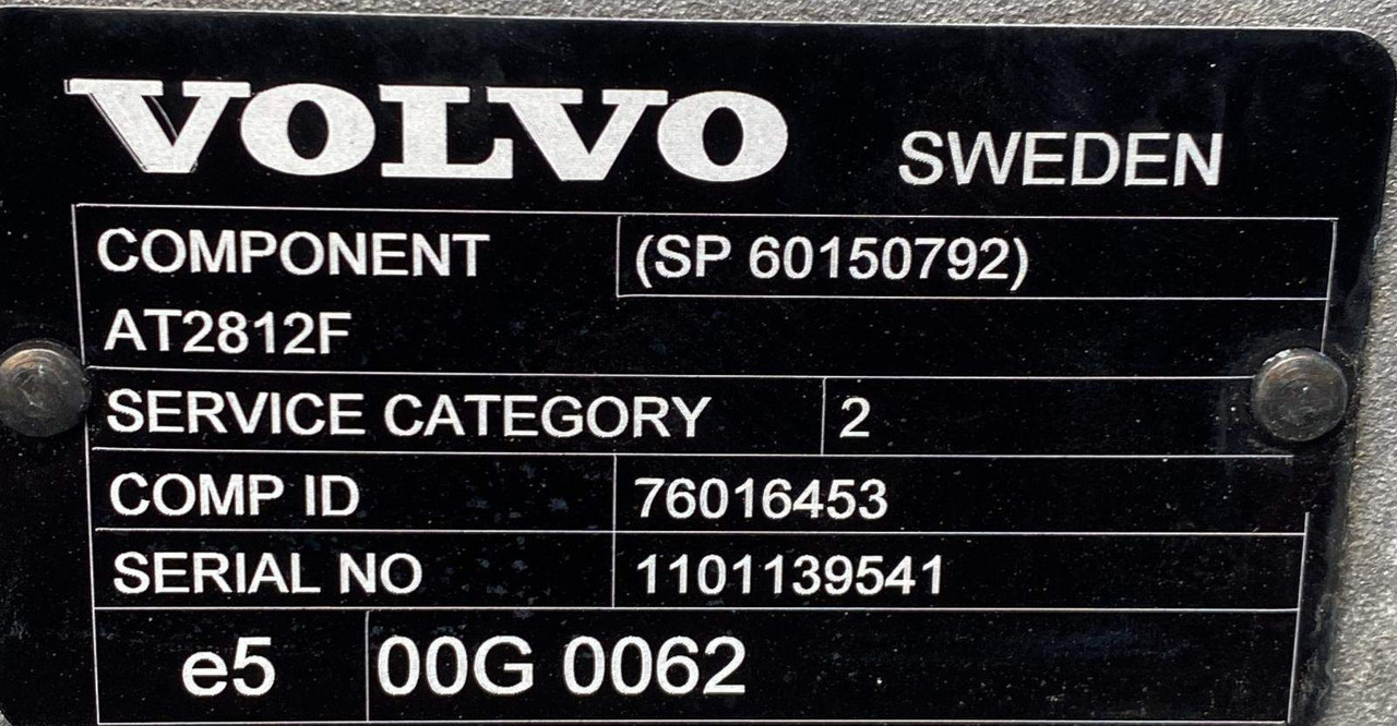 Cambio Volvo 500 D13K-6 - Hộp số: hình 1 Cambio Volvo 500 D13K-6 - Hộp số: hình 1