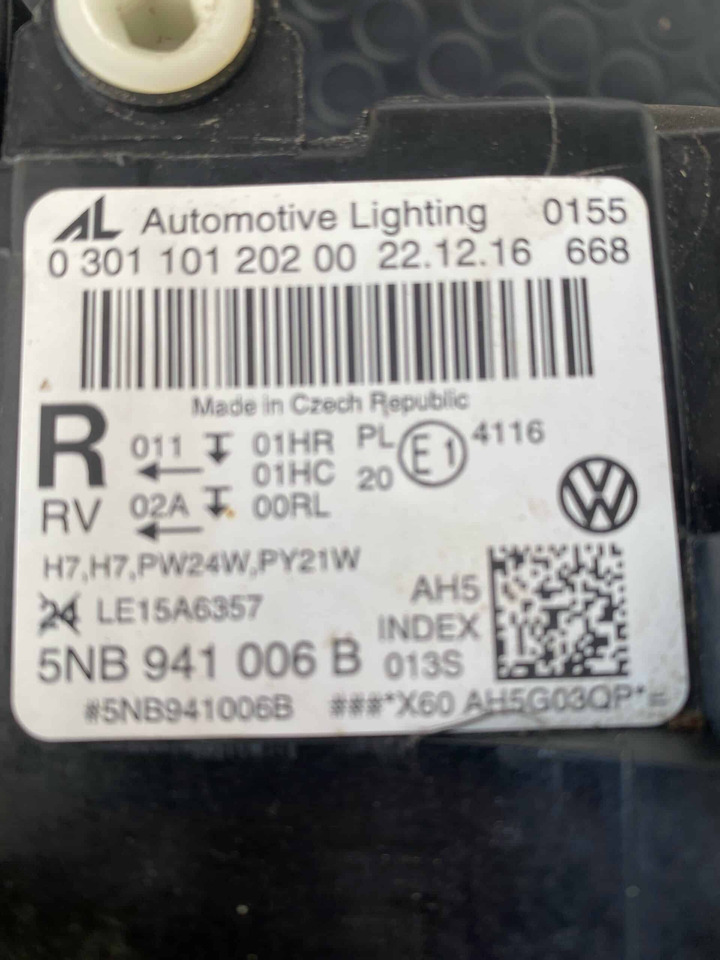 Fari Alogeni VW Tiguan - Đèn trước: hình 5 Fari Alogeni VW Tiguan - Đèn trước: hình 5