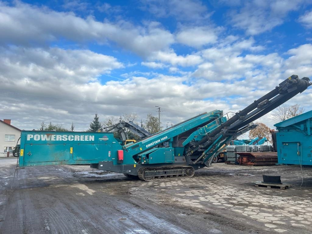 PowerScreen Chieftain 1400 - Máy sàng: hình 1 PowerScreen Chieftain 1400 - Máy sàng: hình 1