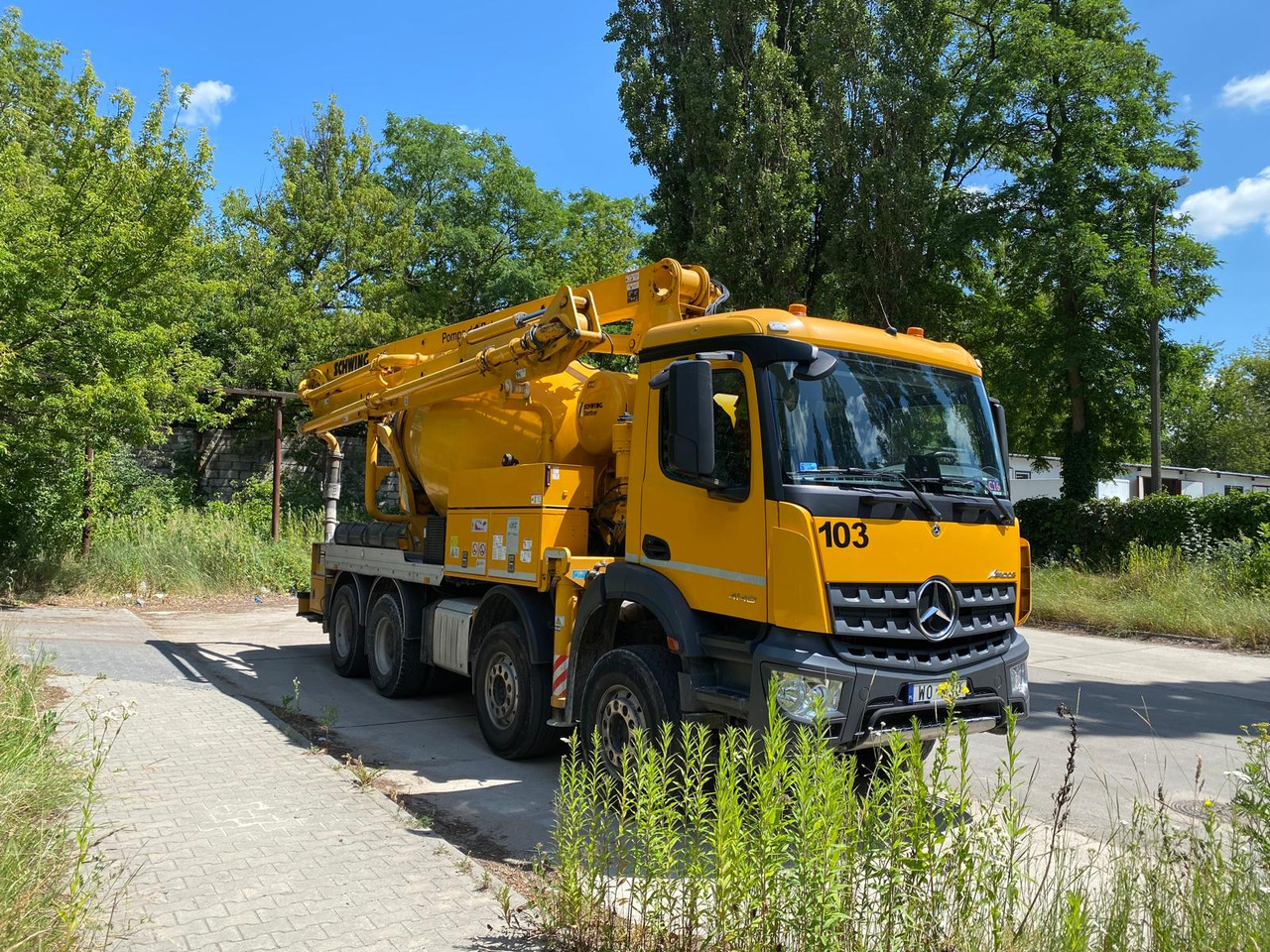 SCHWING STETTER 27m Pump Mixer - Xe bơm bê tông: hình 3 SCHWING STETTER 27m Pump Mixer - Xe bơm bê tông: hình 3