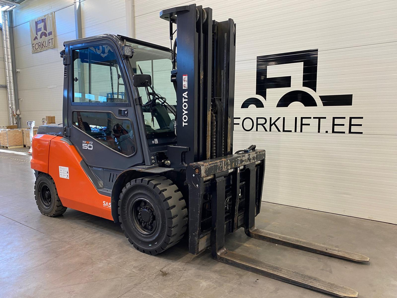 Toyota 40-8FD50N - Xe nâng diesel: hình 5 Toyota 40-8FD50N - Xe nâng diesel: hình 5