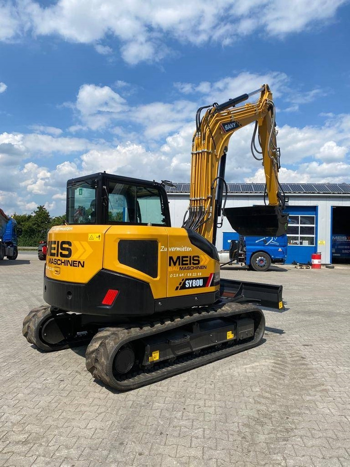 Sany SY 80 U - Máy xúc mini: hình 1 Sany SY 80 U - Máy xúc mini: hình 1