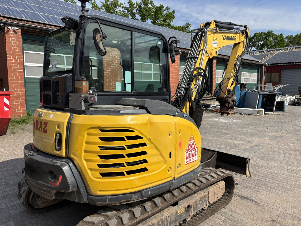 Máy xúc mini Yanmar SV 60: hình 8