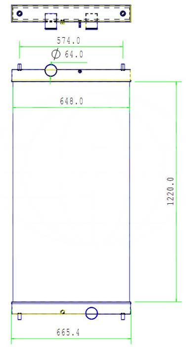 RADIATORE CUMMINS GENERATOR QSX-15G8 TRANSPRO 0130-6299 - Bộ tản nhiệt: hình 1 RADIATORE CUMMINS GENERATOR QSX-15G8 TRANSPRO 0130-6299 - Bộ tản nhiệt: hình 1