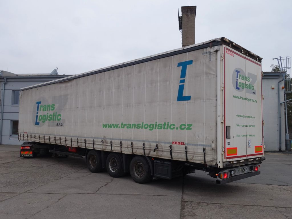 Kögel SN24 MEGA, Liftachse, SAF Achsen - Sơ mi rơ moóc mui bạt: hình 4 Kögel SN24 MEGA, Liftachse, SAF Achsen - Sơ mi rơ moóc mui bạt: hình 4