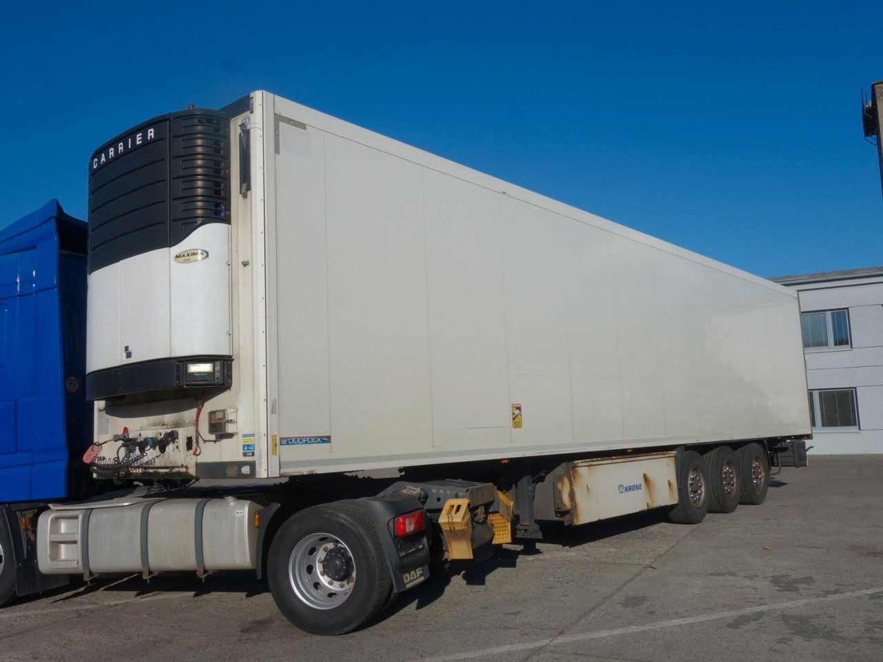 Krone SD, Carrier Maxima 1300, Doppelstock SD, Carrier Maxima 1300, Doppelstock - Sơ mi rơ moóc đông lạnh: hình 1 Krone SD, Carrier Maxima 1300, Doppelstock SD, Carrier Maxima 1300, Doppelstock - Sơ mi rơ moóc đông lạnh: hình 1