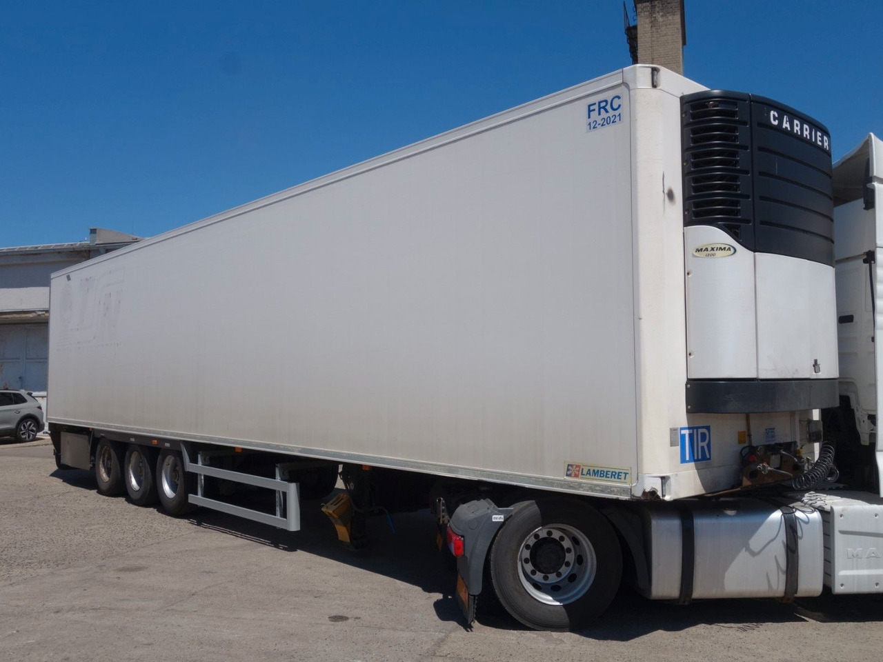 Lamberet LVF S3 mit Carrier 1300, 2.400 BtS. - Sơ mi rơ moóc đông lạnh: hình 2 Lamberet LVF S3 mit Carrier 1300, 2.400 BtS. - Sơ mi rơ moóc đông lạnh: hình 2