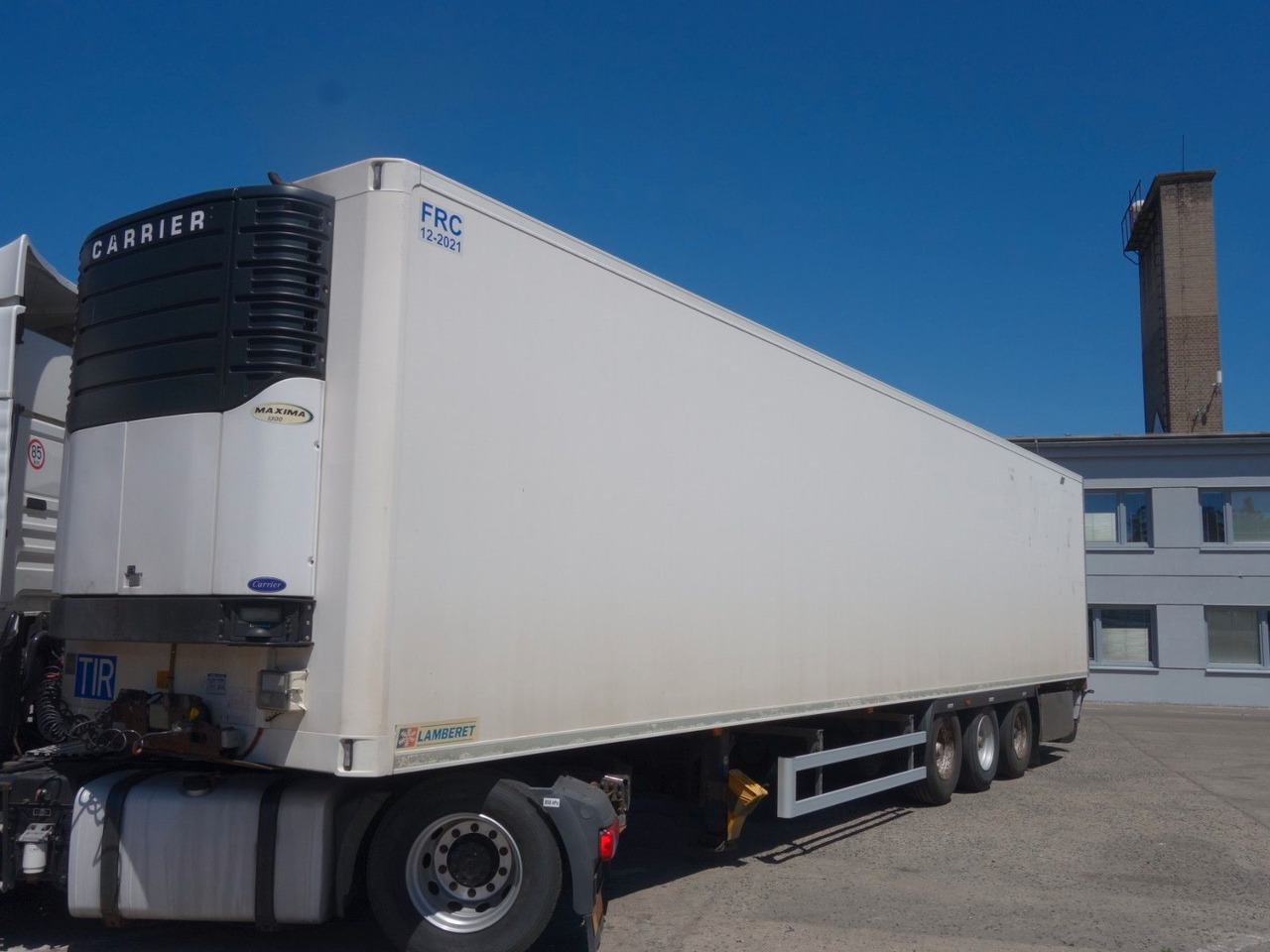 Lamberet LVF S3 mit Carrier 1300, 2.400 BtS. - Sơ mi rơ moóc đông lạnh: hình 1 Lamberet LVF S3 mit Carrier 1300, 2.400 BtS. - Sơ mi rơ moóc đông lạnh: hình 1