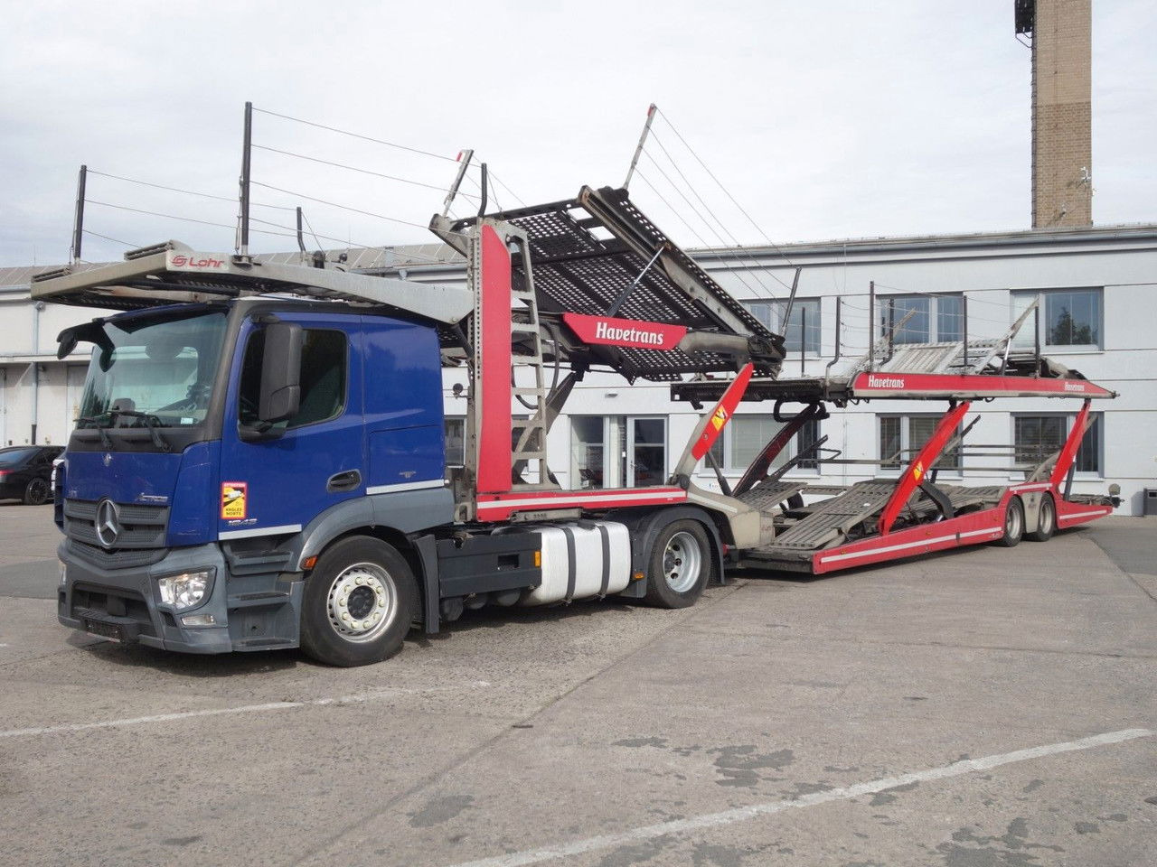 Mercedes-Benz Actros 1843 mit Euro Lohr, Retarder, VDI Certifi - Xe tải chuyên chở tự động: hình 2 Mercedes-Benz Actros 1843 mit Euro Lohr, Retarder, VDI Certifi - Xe tải chuyên chở tự động: hình 2