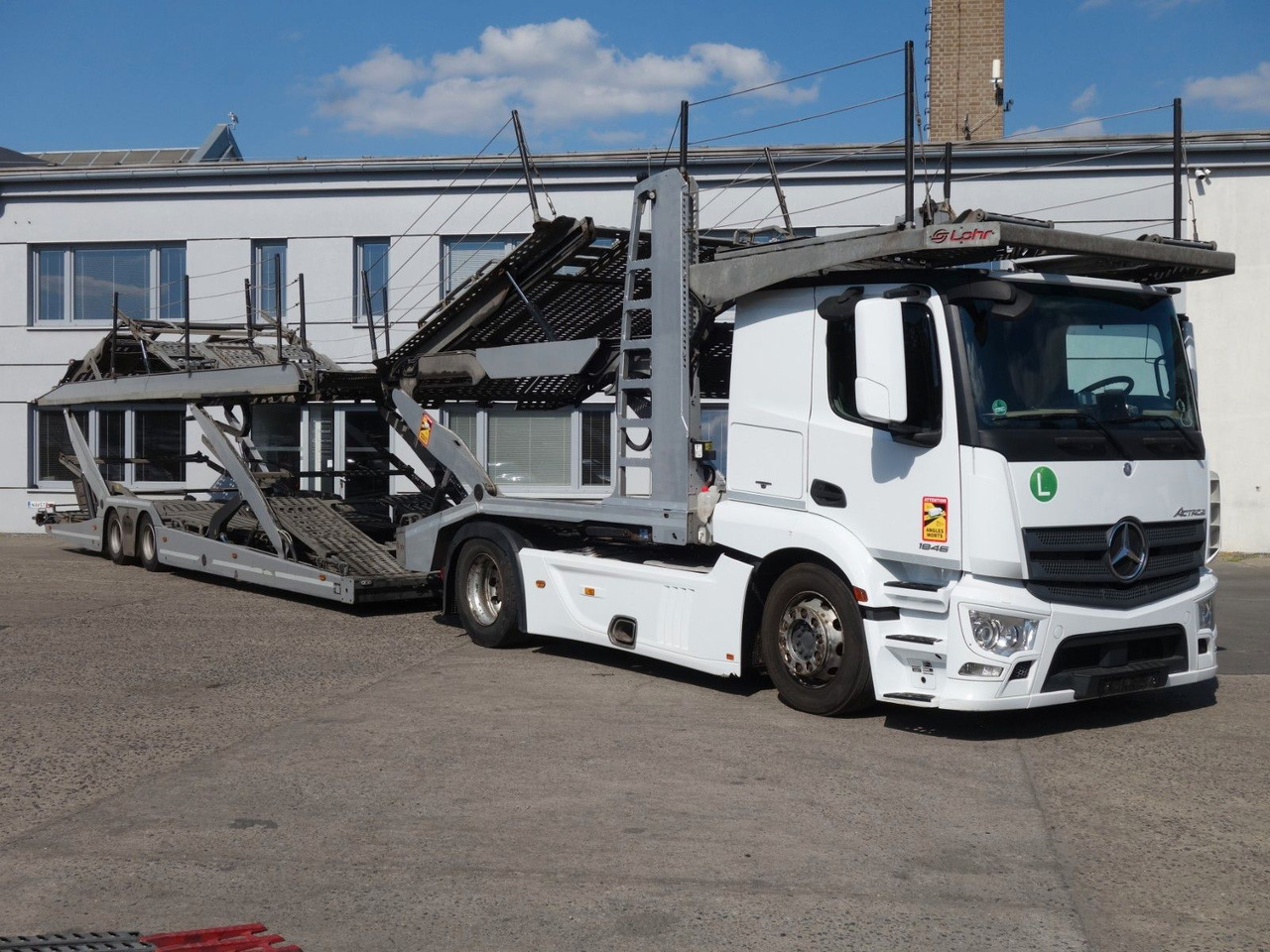 Mercedes-Benz Actros 1846 mit Euro LOHR, VDI Certificate - Xe tải chuyên chở tự động: hình 2 Mercedes-Benz Actros 1846 mit Euro LOHR, VDI Certificate - Xe tải chuyên chở tự động: hình 2