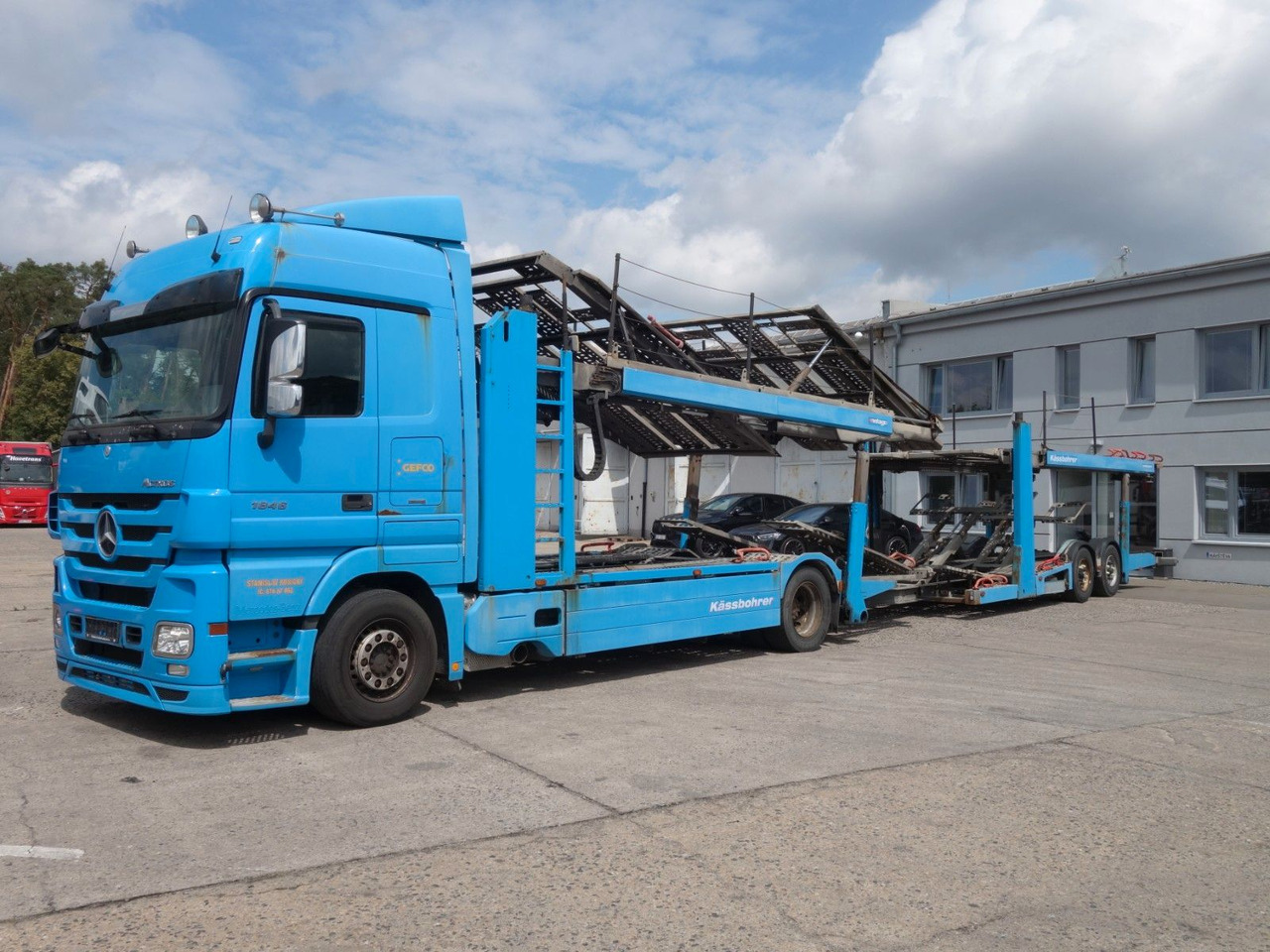 Mercedes-Benz Actros 1846 mit Kässbohrer Metago/Vario - Xe tải chuyên chở tự động: hình 2 Mercedes-Benz Actros 1846 mit Kässbohrer Metago/Vario - Xe tải chuyên chở tự động: hình 2