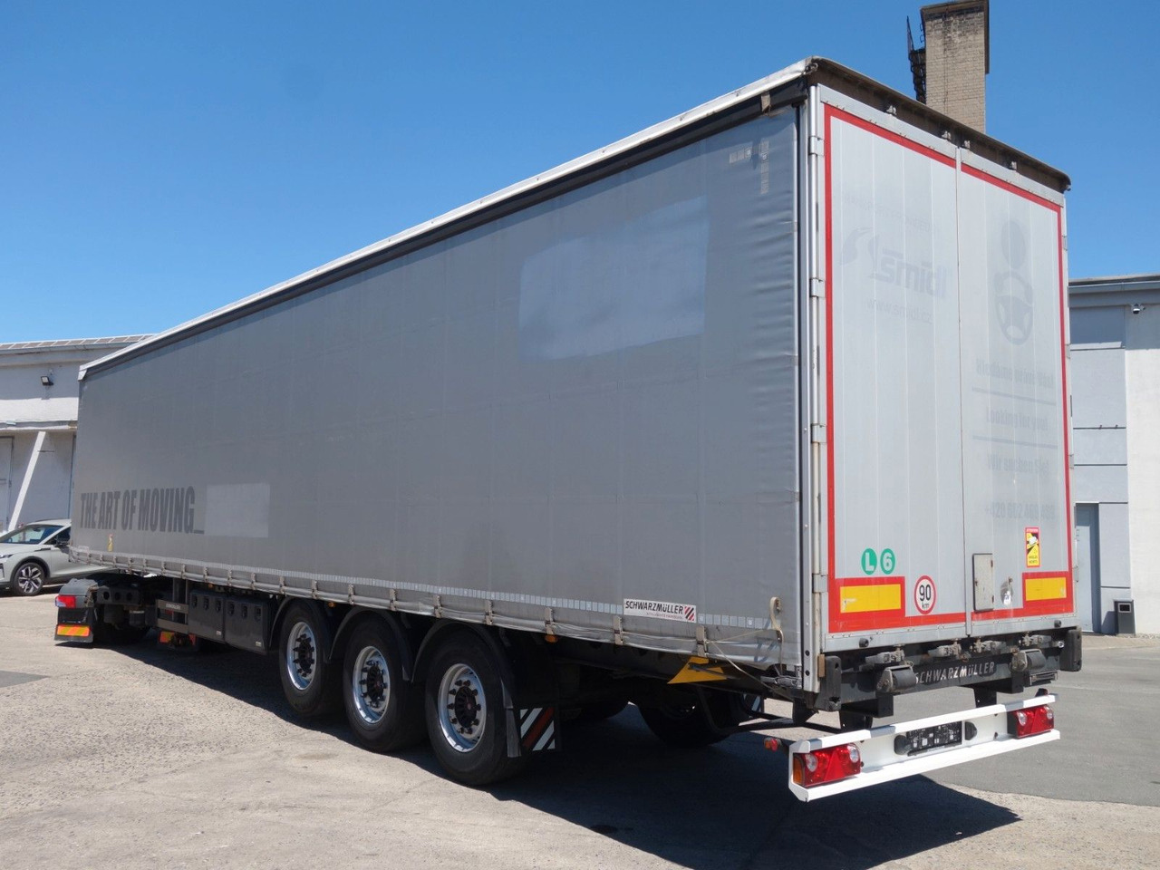 Schwarzmüller SPA 3/E Standard, Liftachse, SAF Achsen - Sơ mi rơ moóc mui bạt: hình 2 Schwarzmüller SPA 3/E Standard, Liftachse, SAF Achsen - Sơ mi rơ moóc mui bạt: hình 2