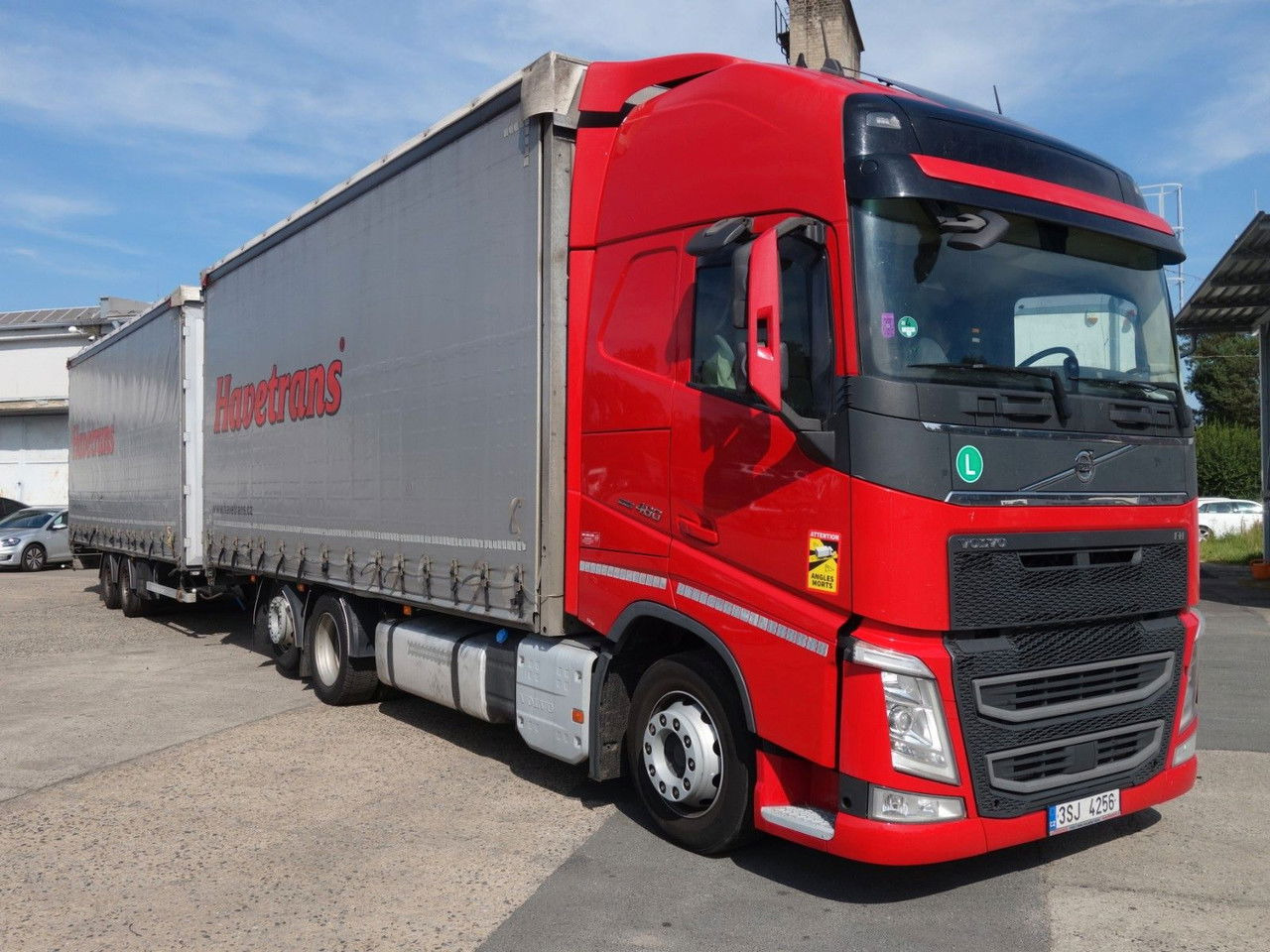 Volvo FH 460 XL 6x2, 120 cbm, Durchfahren - Xe tải thùng mui bạt: hình 2 Volvo FH 460 XL 6x2, 120 cbm, Durchfahren - Xe tải thùng mui bạt: hình 2