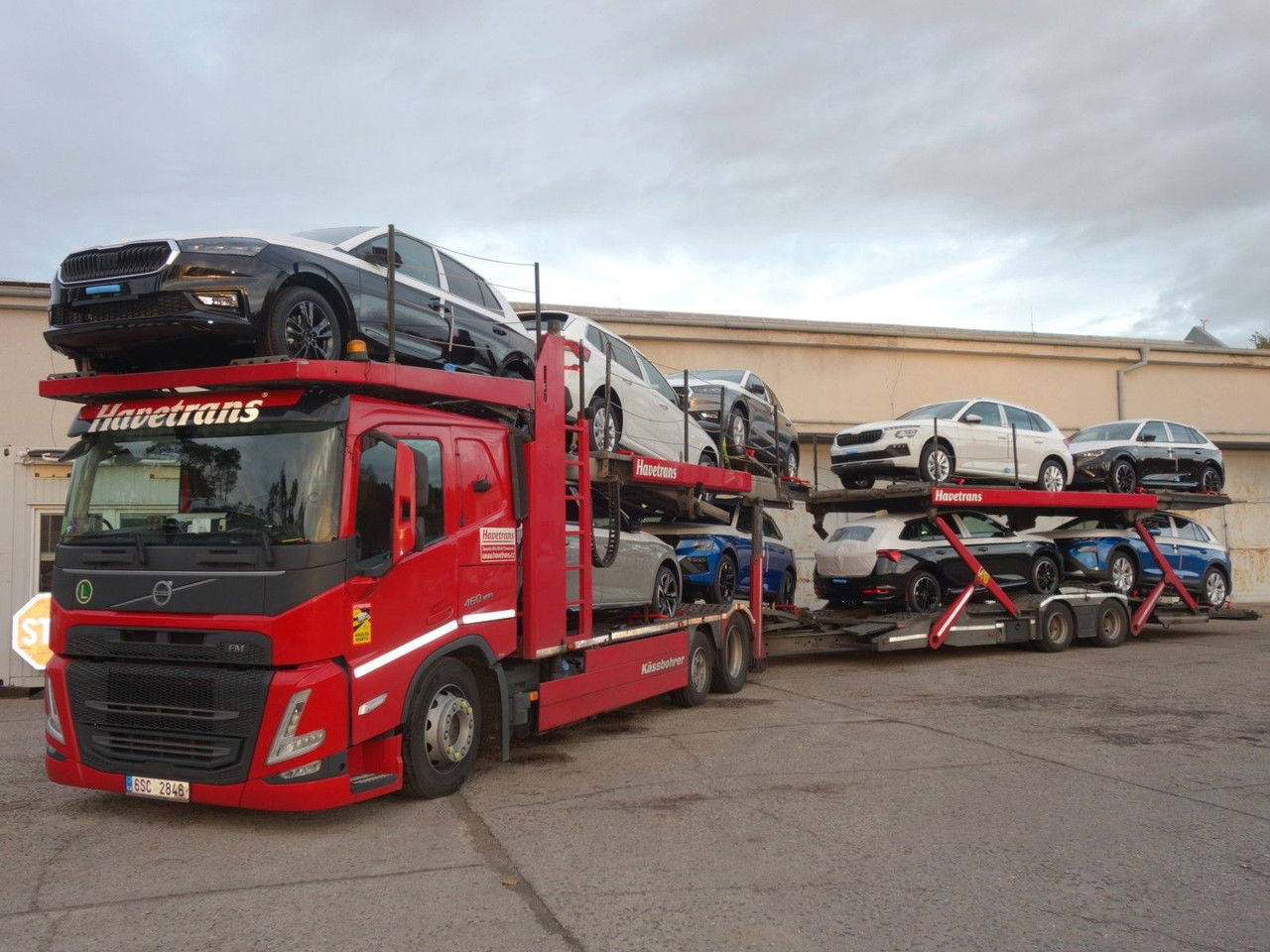 Volvo FM 13 460 6x2 Kässbohrer Metago - Supertrans - Xe tải chuyên chở tự động: hình 2 Volvo FM 13 460 6x2 Kässbohrer Metago - Supertrans - Xe tải chuyên chở tự động: hình 2