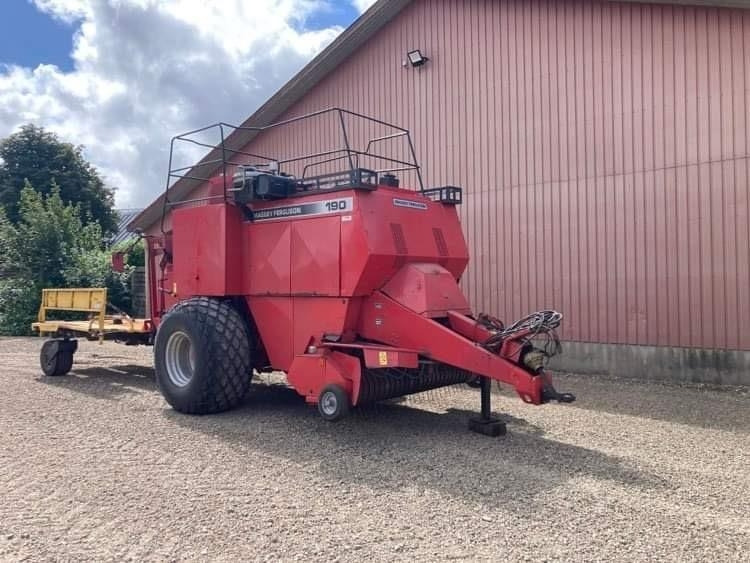 Massey Ferguson LB190 Fieldstar *** m. parkland ballevogn ***  - Máy đóng kiện vuông: hình 2 Massey Ferguson LB190 Fieldstar *** m. parkland ballevogn ***  - Máy đóng kiện vuông: hình 2