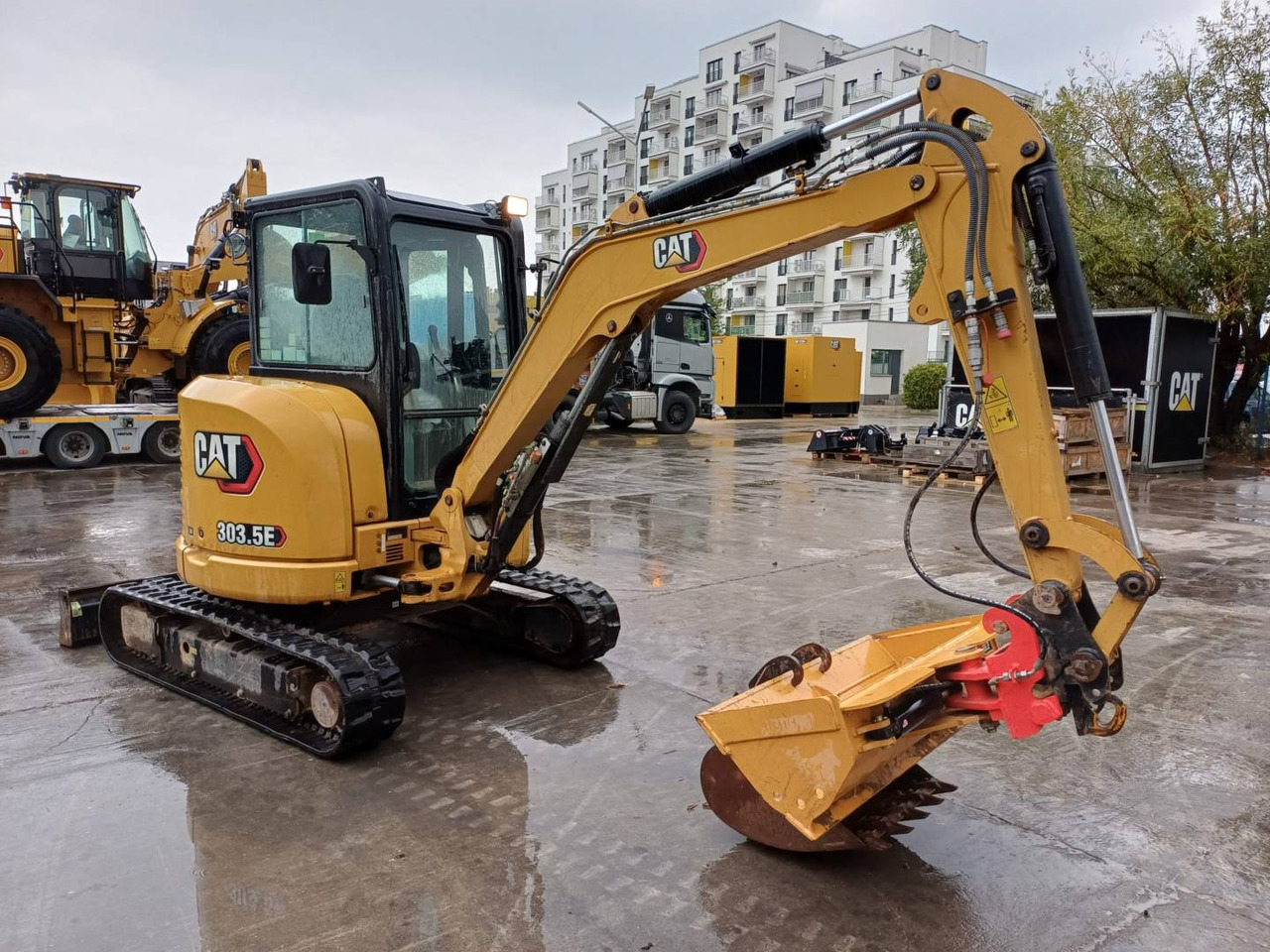 CAT 303.5ECR - Máy xúc bánh xích: hình 2 CAT 303.5ECR - Máy xúc bánh xích: hình 2