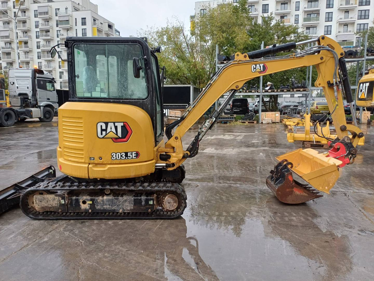 CAT 303.5ECR - Máy xúc bánh xích: hình 1 CAT 303.5ECR - Máy xúc bánh xích: hình 1