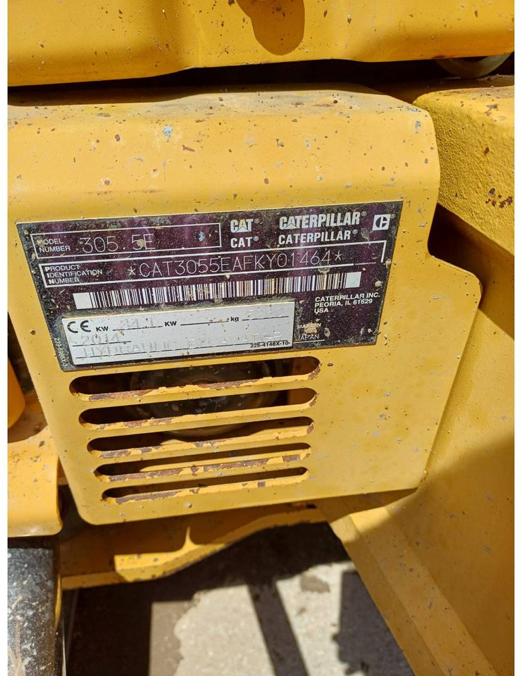 Máy xúc bánh xích CAT 305.5ECR: hình 6