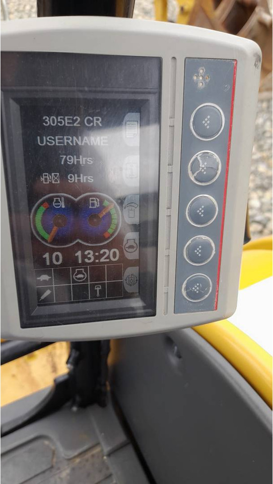 CAT 305E2CR - Máy xúc bánh xích: hình 5 CAT 305E2CR - Máy xúc bánh xích: hình 5