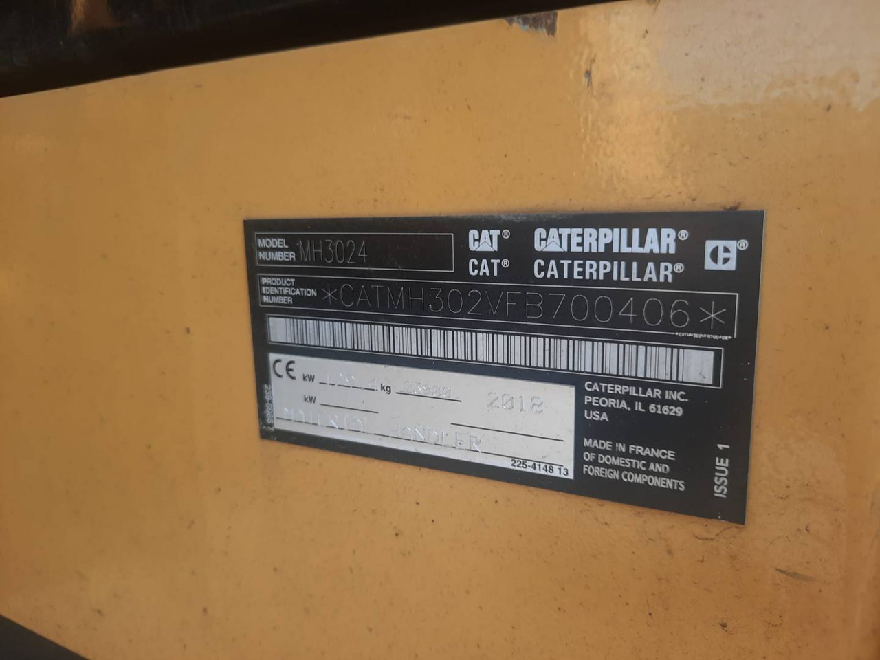 CAT MH3024-06 - Máy xúc bánh lốp: hình 5 CAT MH3024-06 - Máy xúc bánh lốp: hình 5