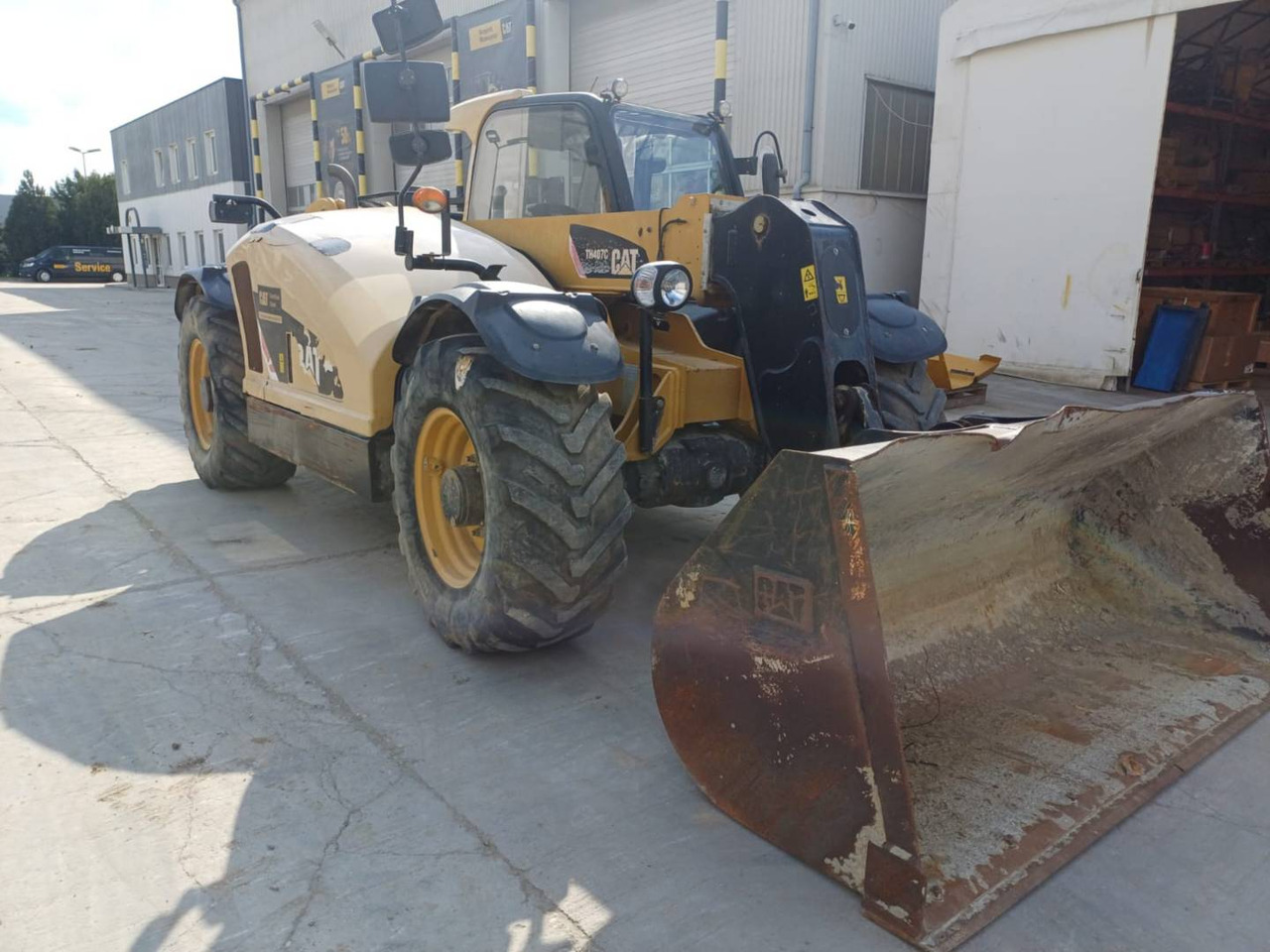 CAT TH407C - Xe nhấc hình viễn vọng kính: hình 2 CAT TH407C - Xe nhấc hình viễn vọng kính: hình 2