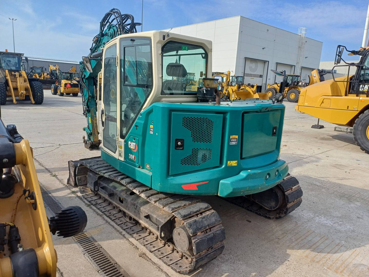 CAT 308CR - Máy xúc bánh xích: hình 4 CAT 308CR - Máy xúc bánh xích: hình 4