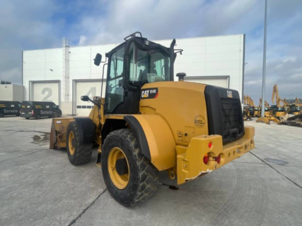 CAT 914K - Máy xúc lật bánh lốp: hình 4 CAT 914K - Máy xúc lật bánh lốp: hình 4
